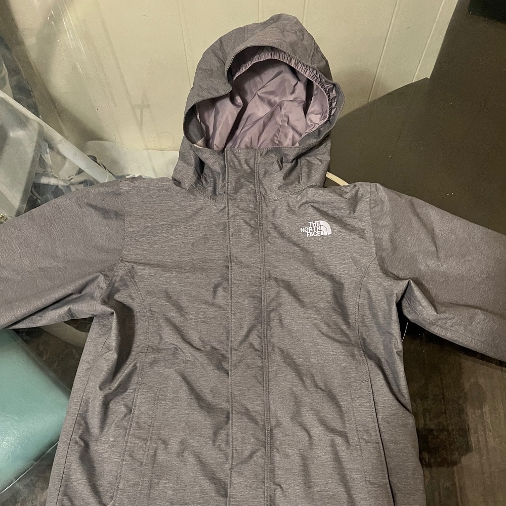 The North Face rain jacket